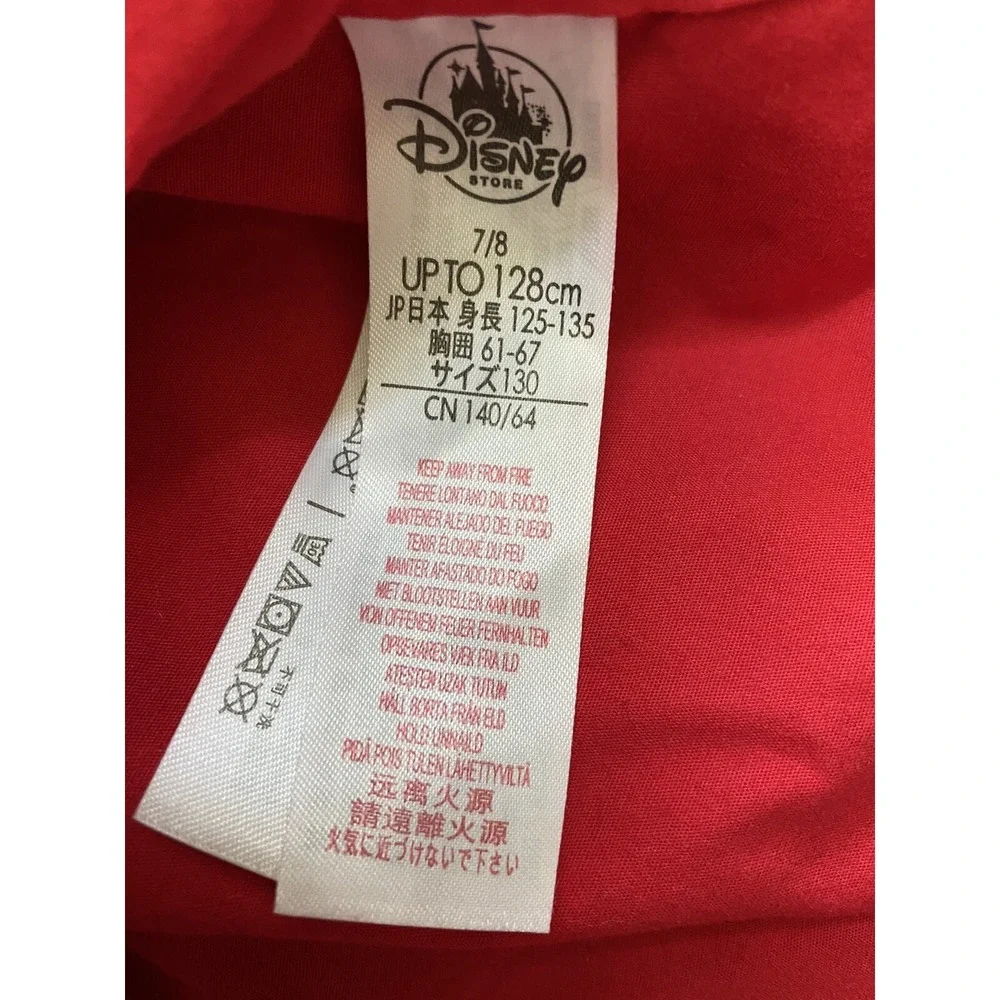 Girl's Black Corduroy Minnie Mouse Party Dress by Disney Store Japan, Size: 7/8